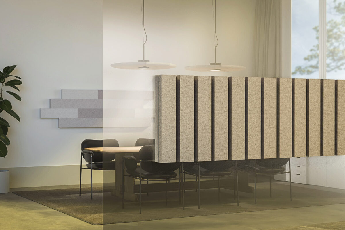 Bessere Akustik in Räumen mit Glaswänden